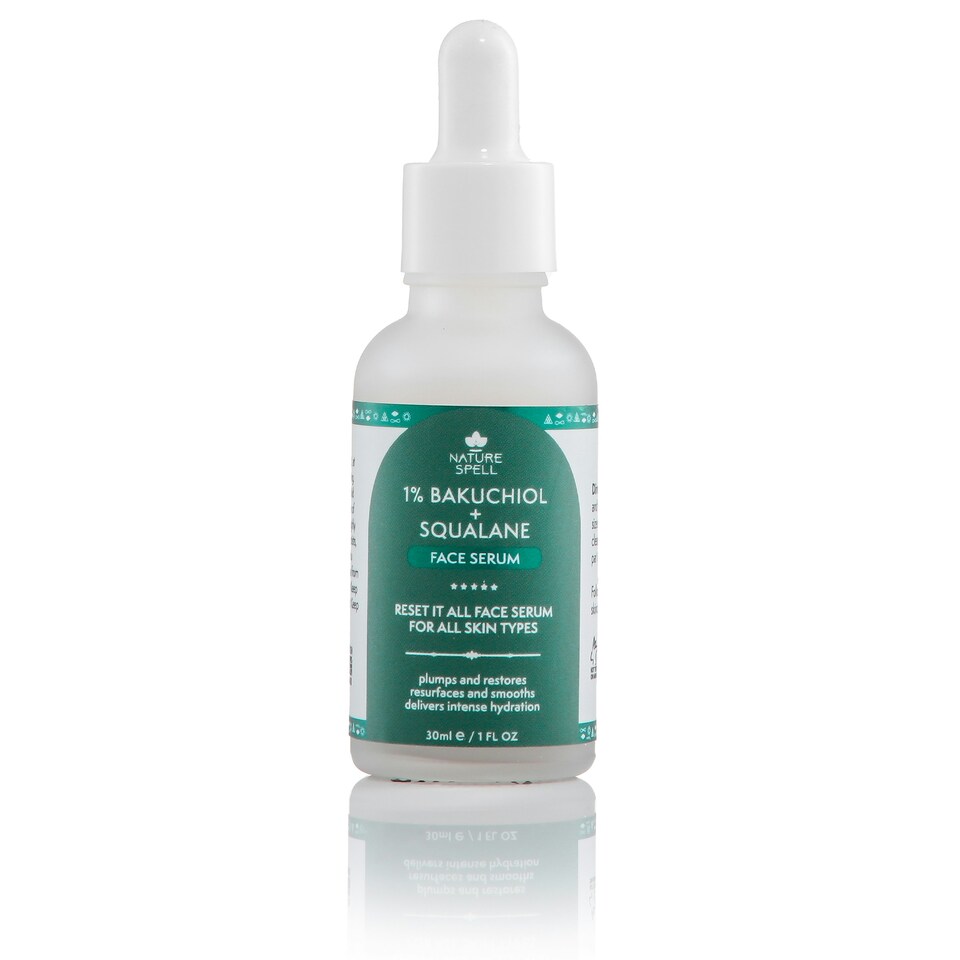 image 1 of Nature Spell 1% Bakuchiol Vegan Retinol & Squalane Face Serum