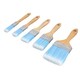 image 3 of 10pc Synthetic Paint Painting Brush Set Decorating 19mm - 75mm Width Brushes