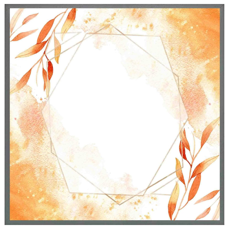 image 1 of Autumn leaves (Picture Frame) Black | L