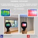 image 7 of Enhanced Living Vogue Grey Silver 90 x 72 inch (229x183cm) Eyelet Thermal Noise reducing Dim Out Curtains (PAIR)