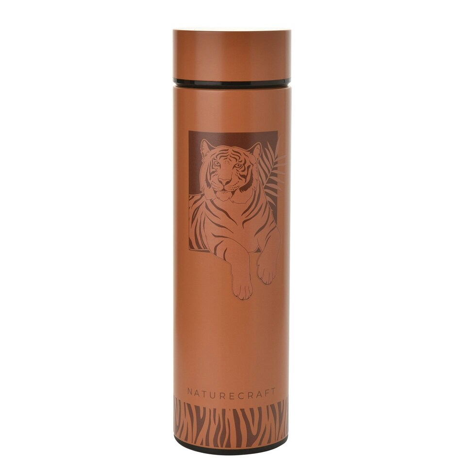 image 1 of Naturecraft Tiger 500ml Reusable Bottle Terracotta Orange | Terracotta | 500ml