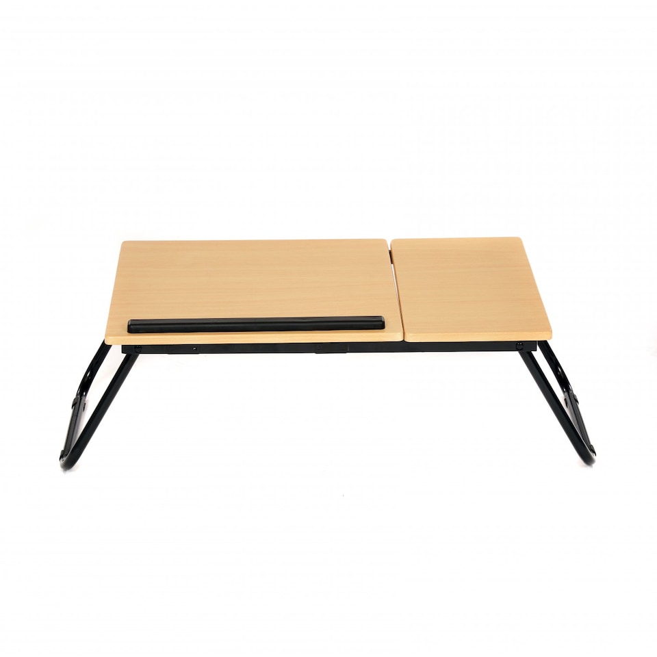image 1 of Portable Folding Laptop Notebook Tablet Computer Table Desk Stand | Brown
