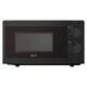 image 1 of Manual Microwave, 20 Litre, 5 Power Settings, 800W, Black, IGMS08080B