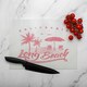 image 2 of Cali Long Beach Glass Chopping Board | Multi