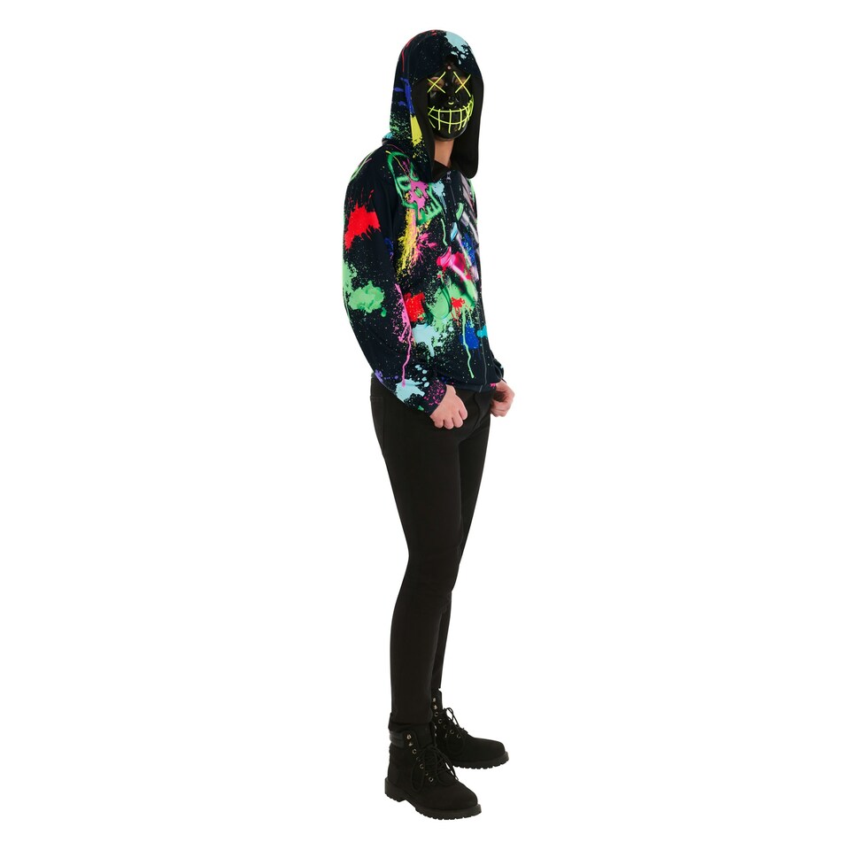 image 1 of Bristol Novelty Unisex Adult Sinister Street Artist Costume - Multicoloured - XS XS