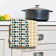 image 4 of Dexam Set of 2 Retro Spot Teal Tea Towels N/A