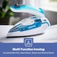 image 3 of GEEPAS Travel Steam Iron | Clothes Dry & Steam Press, 1100W