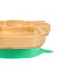 image 7 of Tiny Dining Children's Bamboo Suction Llama Plate - Green | Green | Green