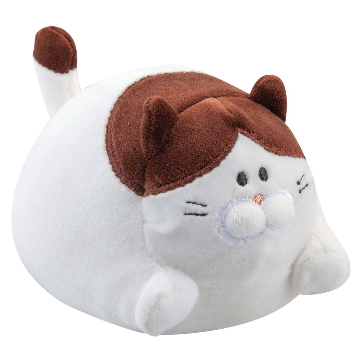 VFM e-Store Cat Soft Toy Cute Plushie Huggable Cuddly Stuffed Toy 13cm in White