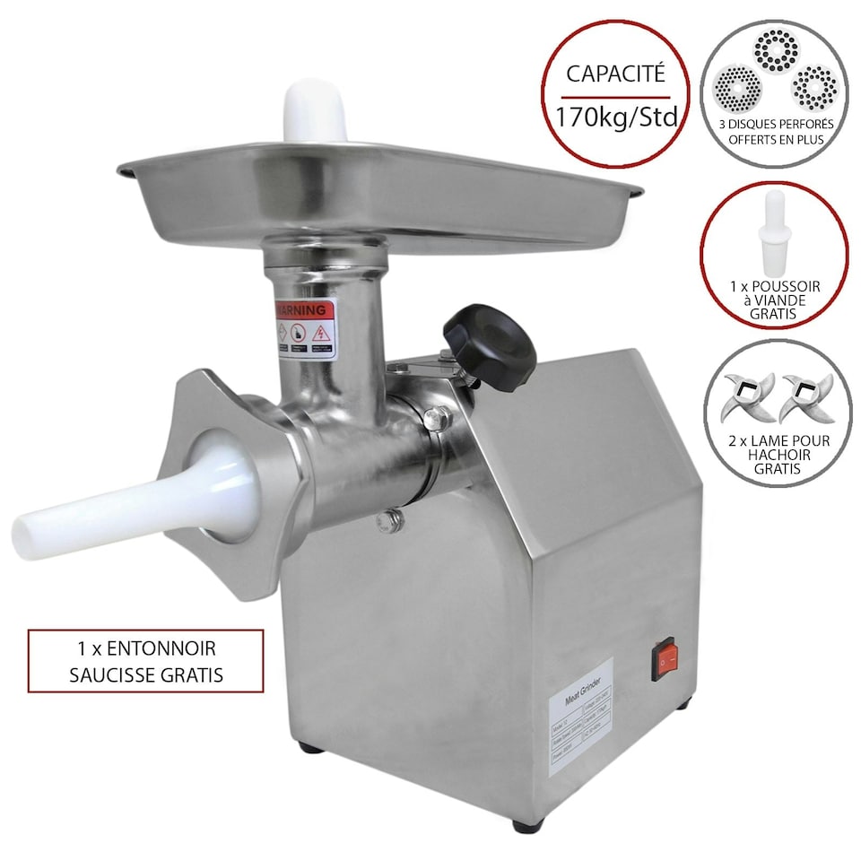 image 1 of KuKoo Commercial Meat Grinder