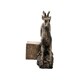 image 2 of Leaping Stag Plant Pot Feet - Set of 3 - L3.5 x W5 x H7 cm | Grey