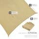 image 5 of Sun Sail Sonny, UV Protected, Water-Resistant and Anti-Tear | Cream | sand | 3 x 4 m | 1