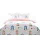 image 3 of Padstow Polyester Duvet Cover Set with Pillowcase Multi | Double