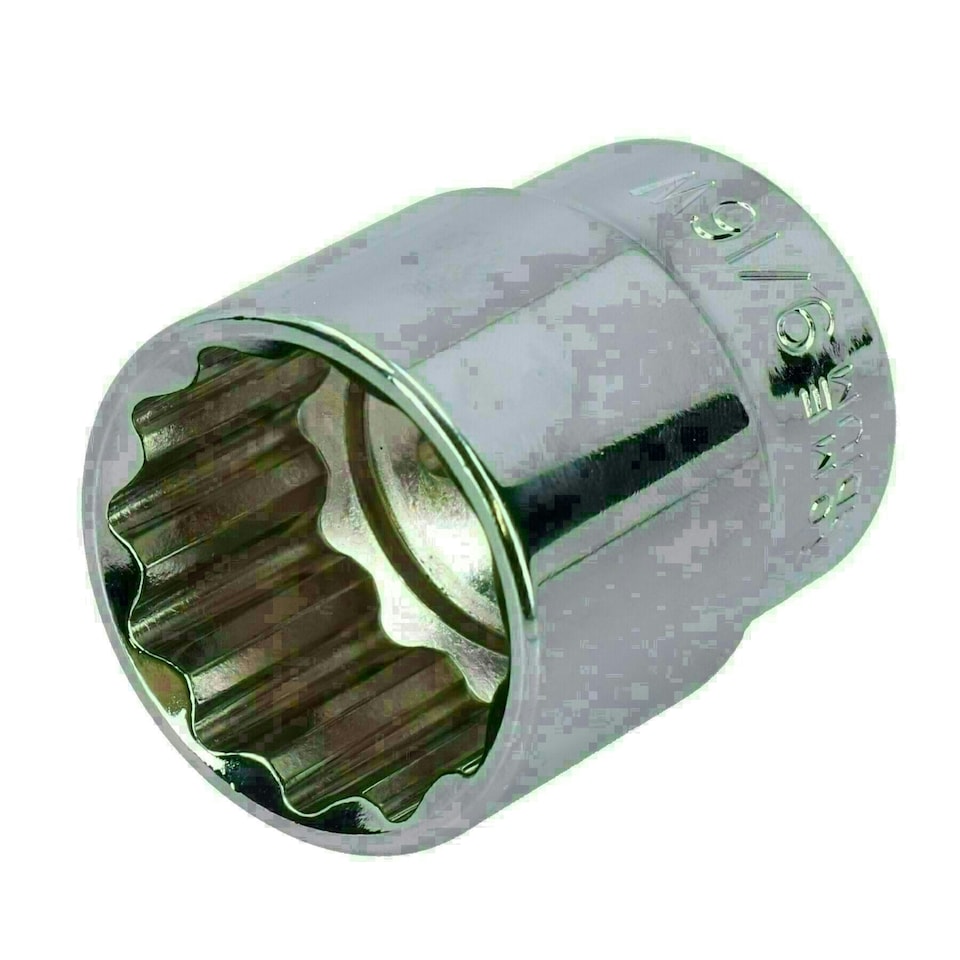 image 1 of 1/2" Drive Socket British Whitworth BSW Imperial Sizes 8pc Shallow Set TE079