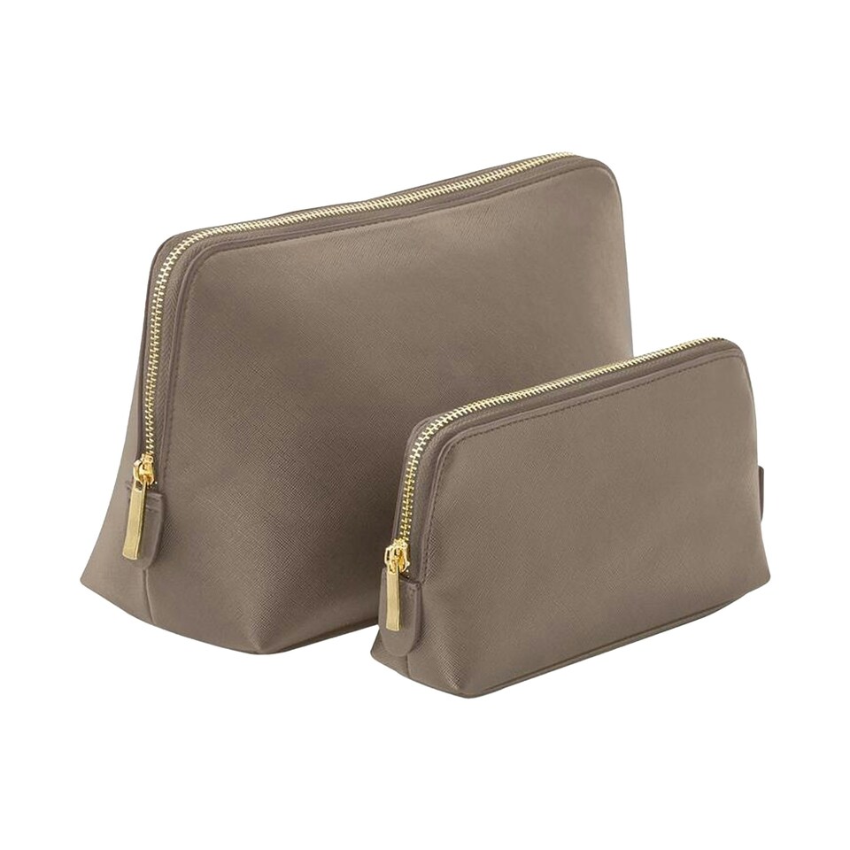 BagBase Single Boutique Accessory Case - Taupe - M Brown