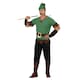 image 1 of Fiestas Guirca Mens Forest Outlaw Costume Set | Green | Green/Brown | M | 1