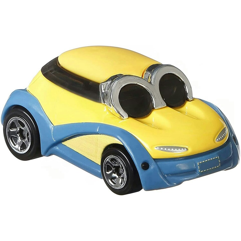 image 1 of Hot Wheels Minions Bob 1:64 Scale Die-Cast Character Car