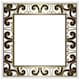 image 1 of Egyptian frame (Picture Frame) White | M