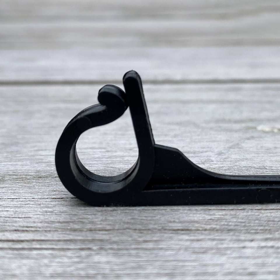 image 1 of Gutter Brush Leaf Guard Fixing Clips (Pack of 20)
