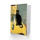 image 2 of For Black Cat Lovers on Yellow for Him or Her Art Card