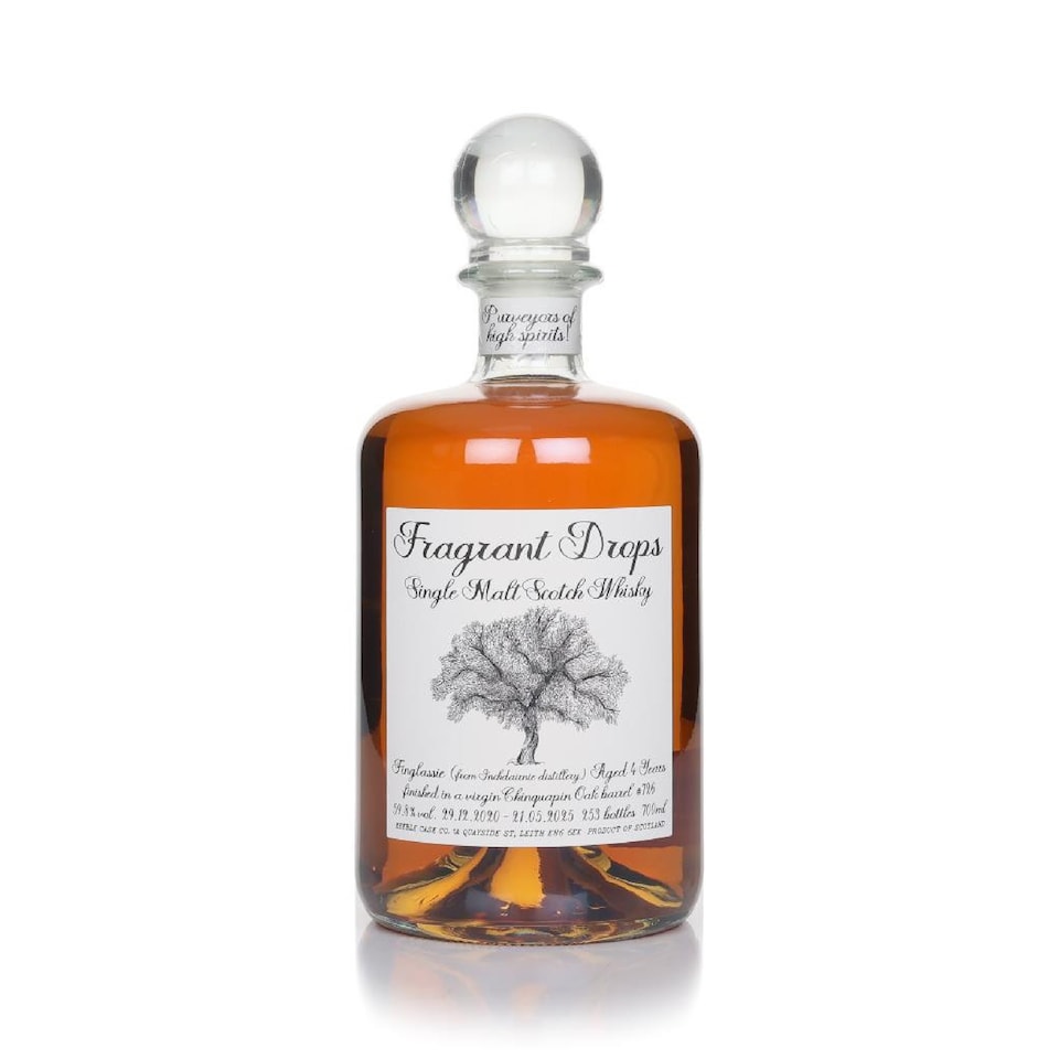 Finglassie 4 Year Old 2020 Chinkapin Finish cask 726 - Fragrant Drops Keeble Cask Company