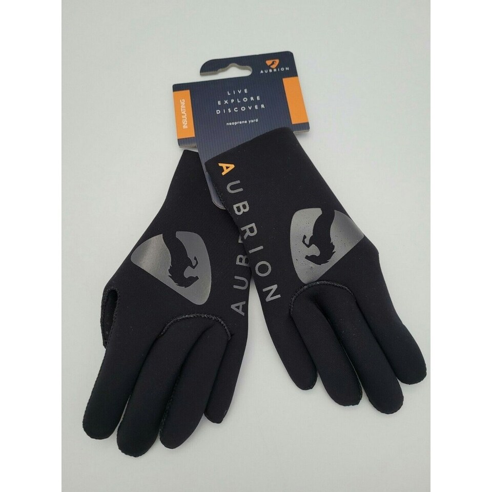 image 1 of Aubrion Neoprene Yard Gloves - Black - XS | Black | XS