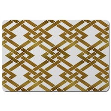 Gold Geometric Chain (Placemat)
