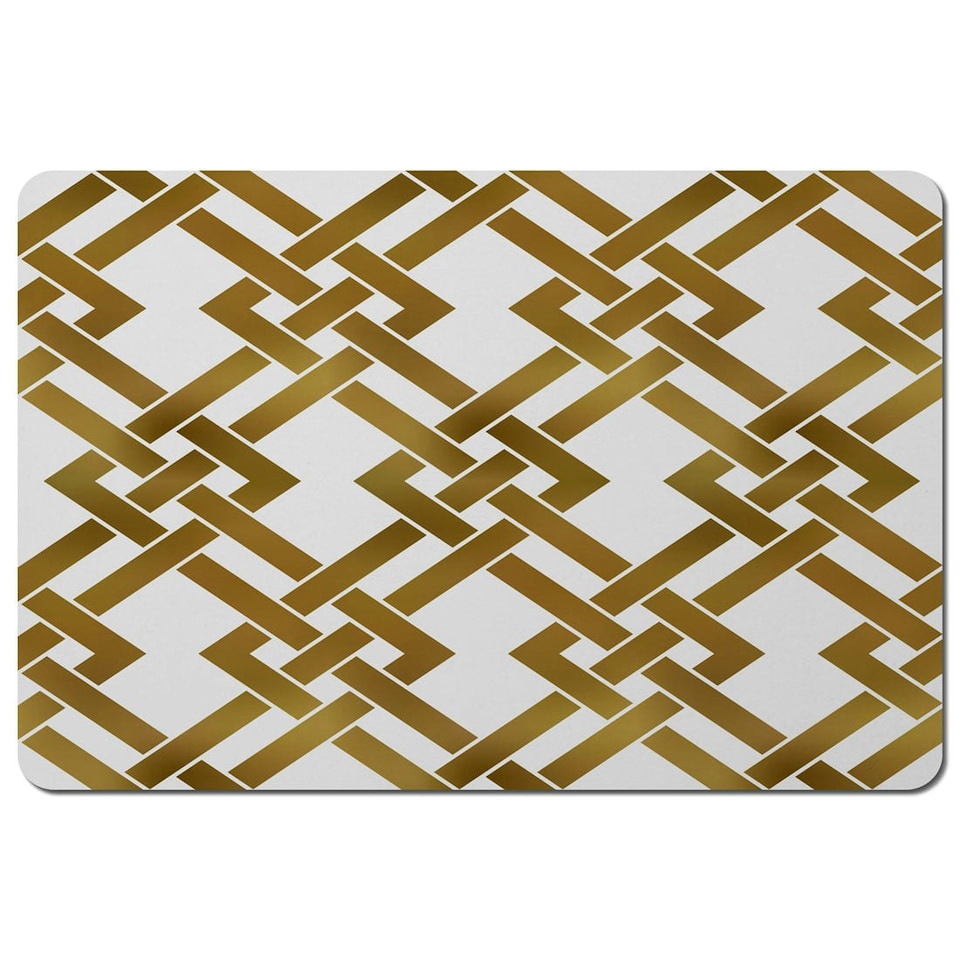image 1 of Gold Geometric Chain (Placemat)