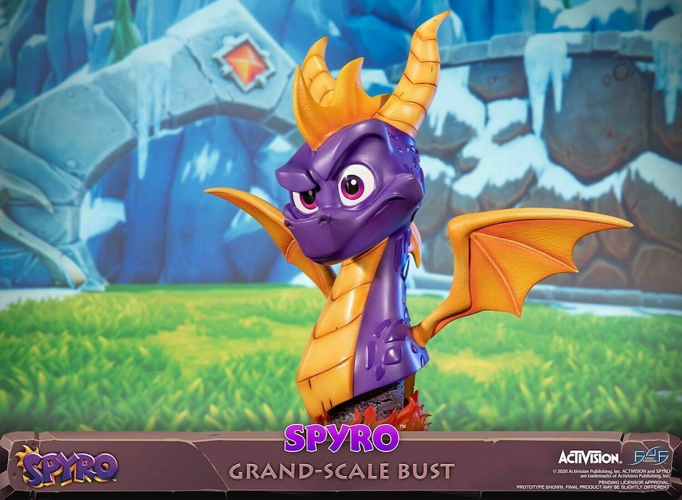 image 1 of First4Figures Spyro The Dragon Spyro Grand-Scale Bust RESIN Statue