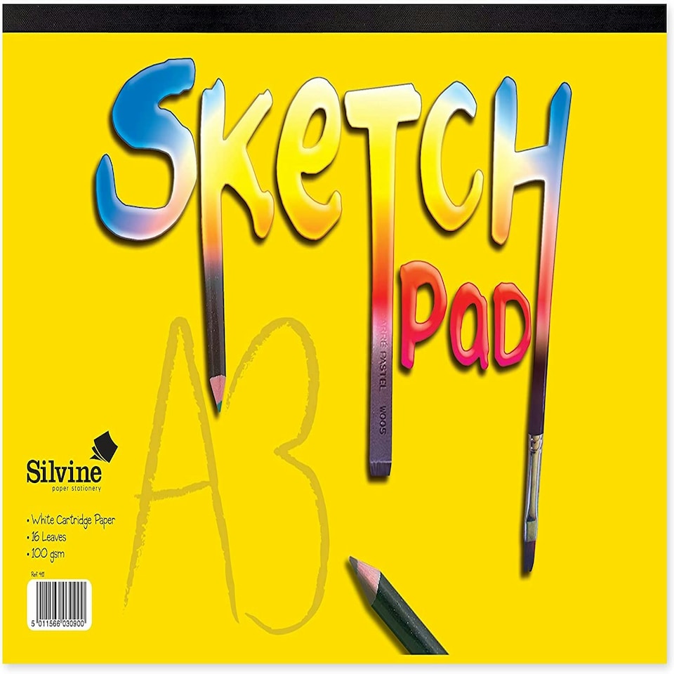 image 1 of A3 16 Sheets Sketch Pad