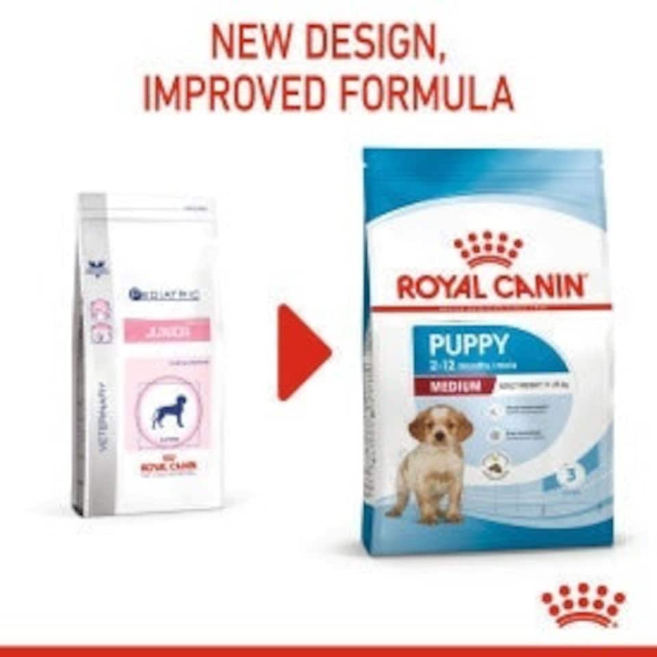 image 1 of Royal Canin Medium Dry Puppy Food 12kg