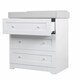 image 3 of Tutti Bambini Rio Chest Changer - White/Dove Grey