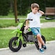 image 2 of AIYAPLAY 12V Kids Electric Motorcycle w/ Twist Grip Throttle, Music, Blue