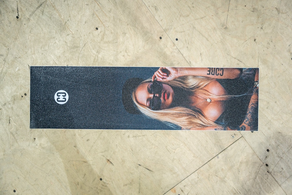 image 1 of CORE Skateboard Griptape 9x33" - Hot Girl