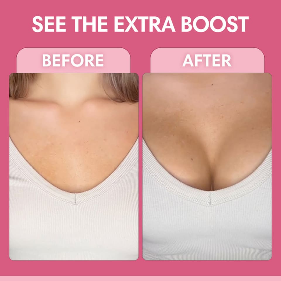 image 1 of Booby Tape C-DD Breast Cup Extra Boost, Double Sided Adhesive Push Up Inserts for Fuller Bust, Provides All-Day Support and Comfortable Wear, Waterproof and Reusable, Lifts Up to 2 Cup Sizes