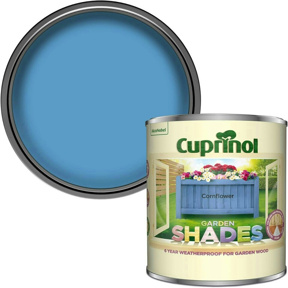 image 1 of Cuprinol Garden Shades 1L Cornflower