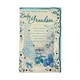 image 1 of On The Birth Of Grandson Blue Balloons And Teddy Design Opacity Congratulations Card
