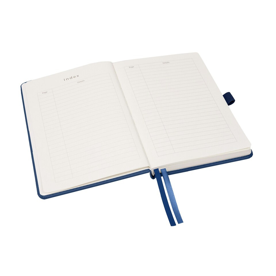 image 1 of Notes London A5 Italian Styled Moretti Notebook Navy