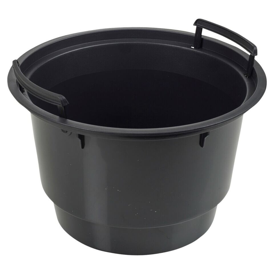 image 1 of Slim Plastic Round Flower Pot with Inserts - 52x29.6x29.6cm | Brown | Light Brown & Set of 1 | 1