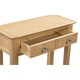 image 4 of Classic Solid Oak Console Table Brown