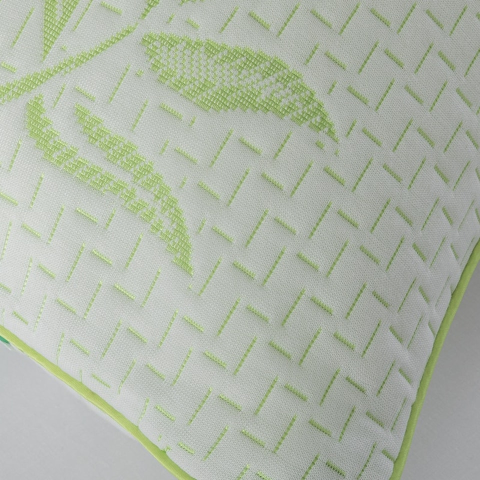 image 1 of Rayon From Bamboo Organic Memory Foam Pillow Anti Allergy Support Green