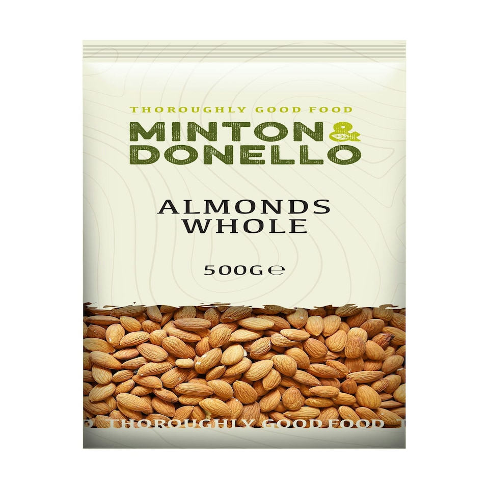 image 1 of Minton & Donello Whole Almonds 6 x 500g