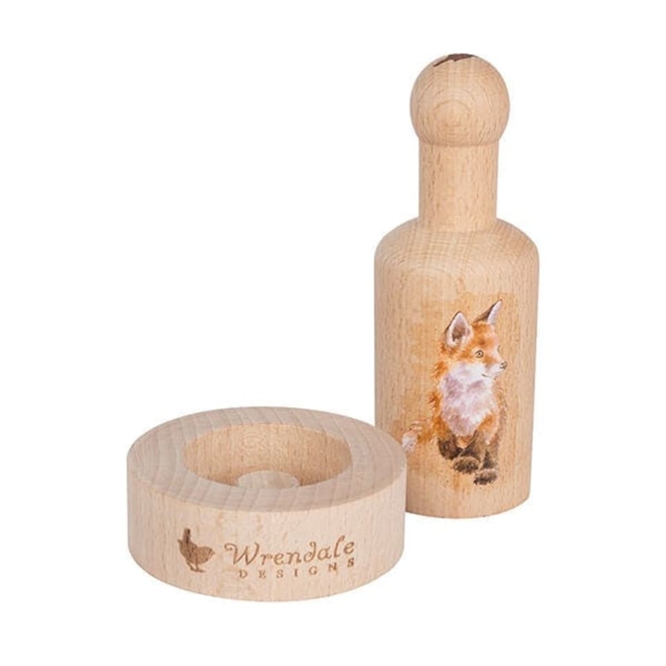 image 1 of Wrendale Designs 'Born To Be Wild' Fox Paper Pot Press
