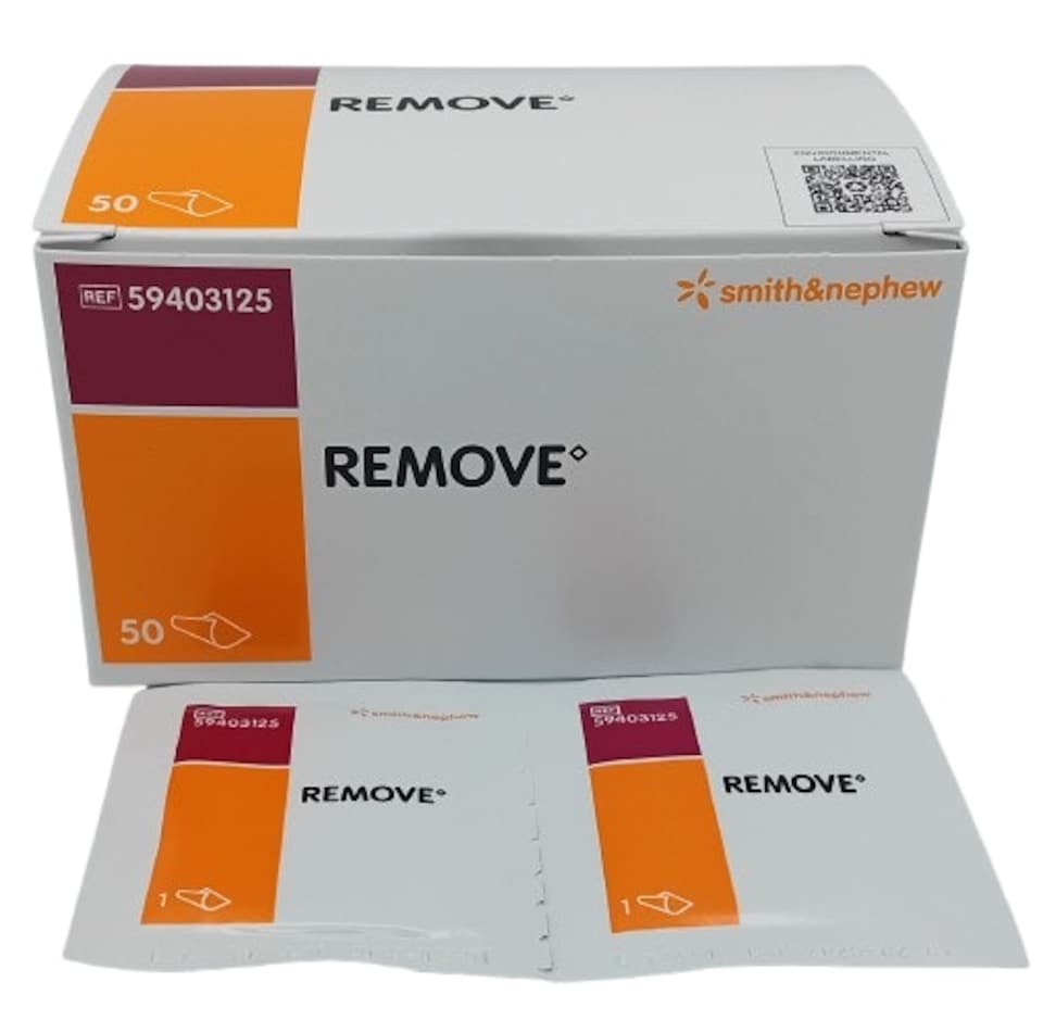 image 1 of Universal Adhesive Remove Wipes - Box of 50 - Gentle & Effective Removal
