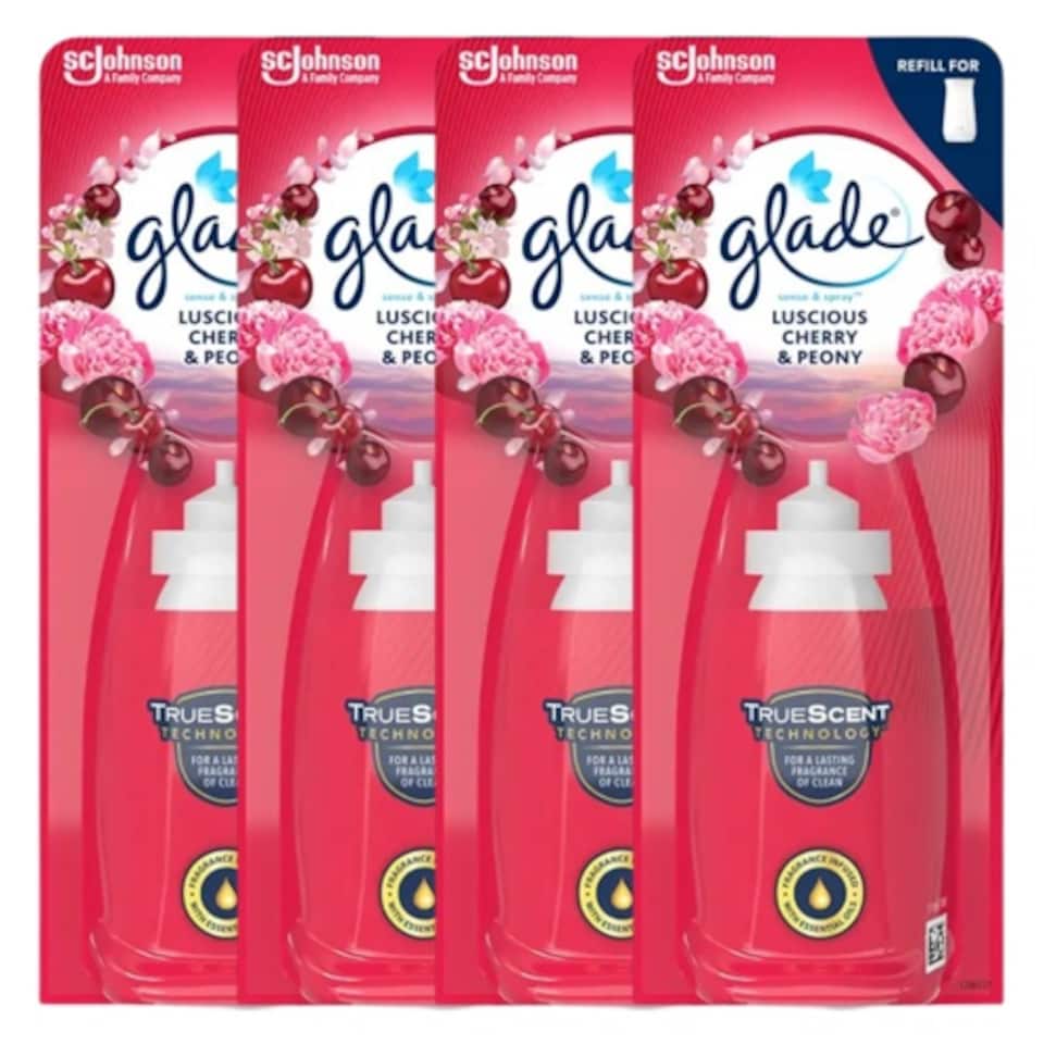 image 1 of Glade Sense & Spray Refill Peony & Cherry | Red | 1 - Red | 1