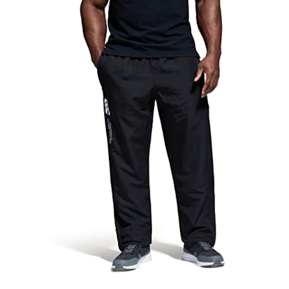 image 1 of Canterbury Men's Stadium Pants | Tracksuit Jogging Bottoms | Durability And Comfort Track Pants, Black, Xs