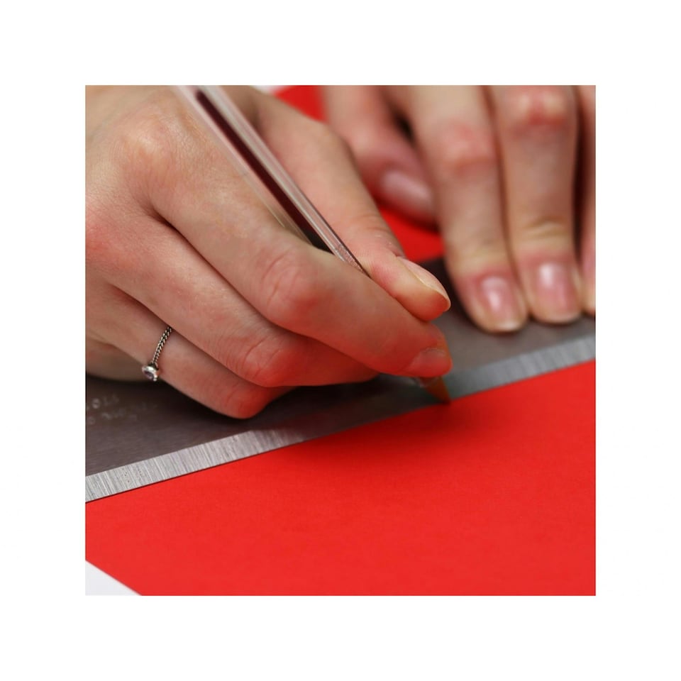 image 1 of Maun Steel Straight Edge - Multi Colour - Imperial 36in