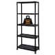 image 1 of 5 Tier Plastic Racking Shelf Heavy Duty Garage Shelving Storage Unit Organiser