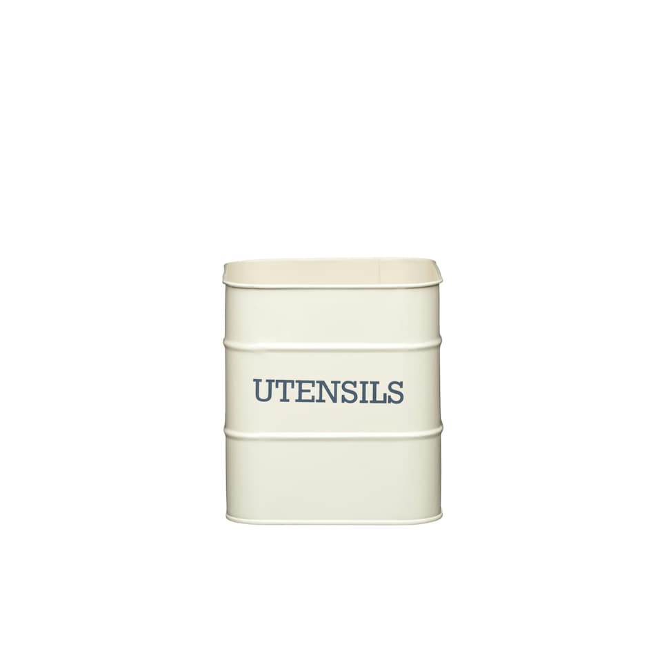 image 1 of KitchenCraft Utensil Pot Cream Metal