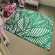 image 4 of Green Biophilic design with natural analogues texture (Rug) Green | XL